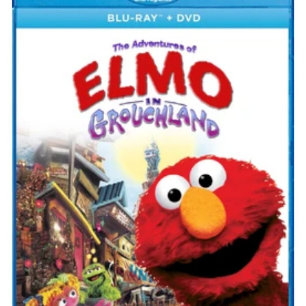 The Adventures Of Elmo in Grouchland DVD Blu-Ray!